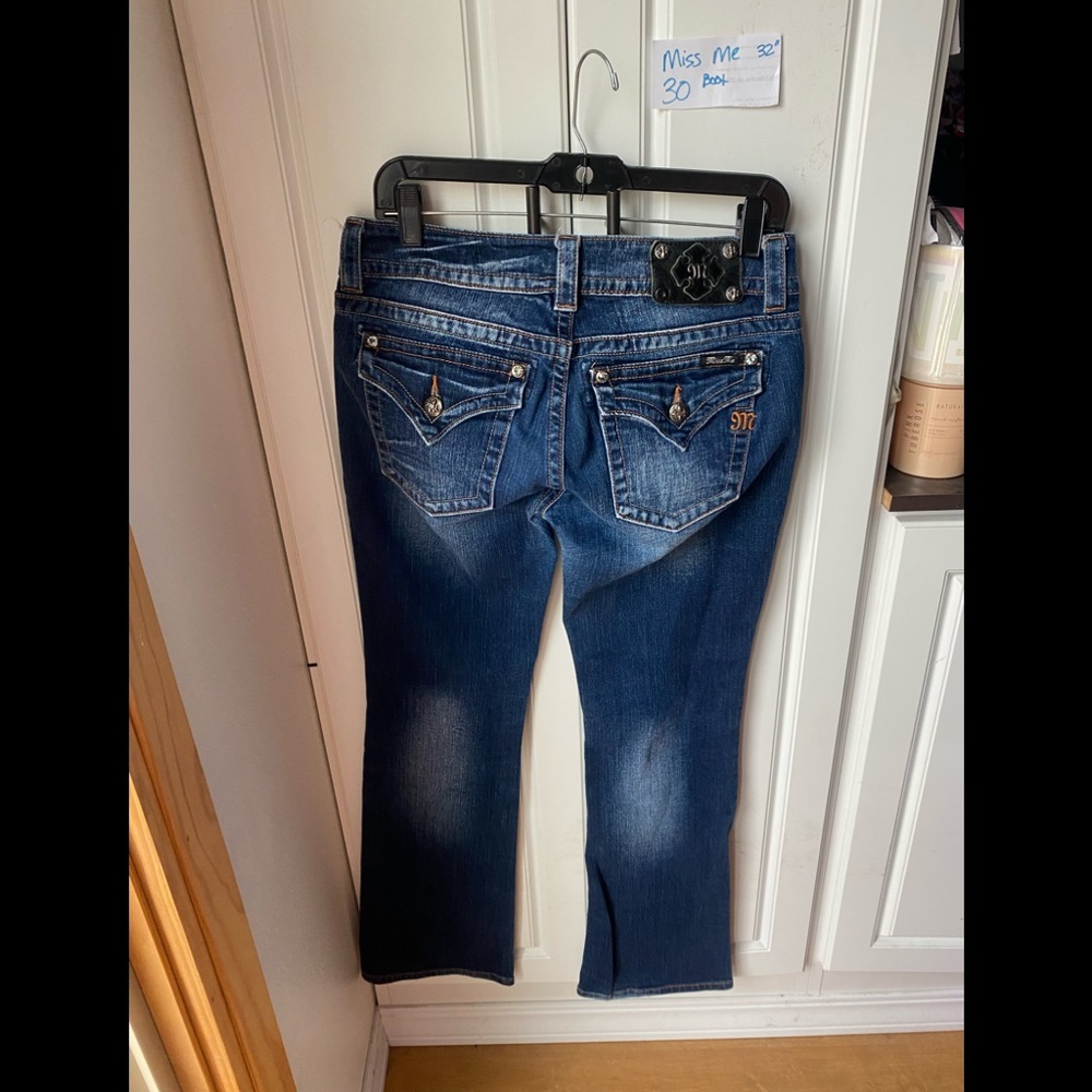Miss Me boot cut jeans size 30